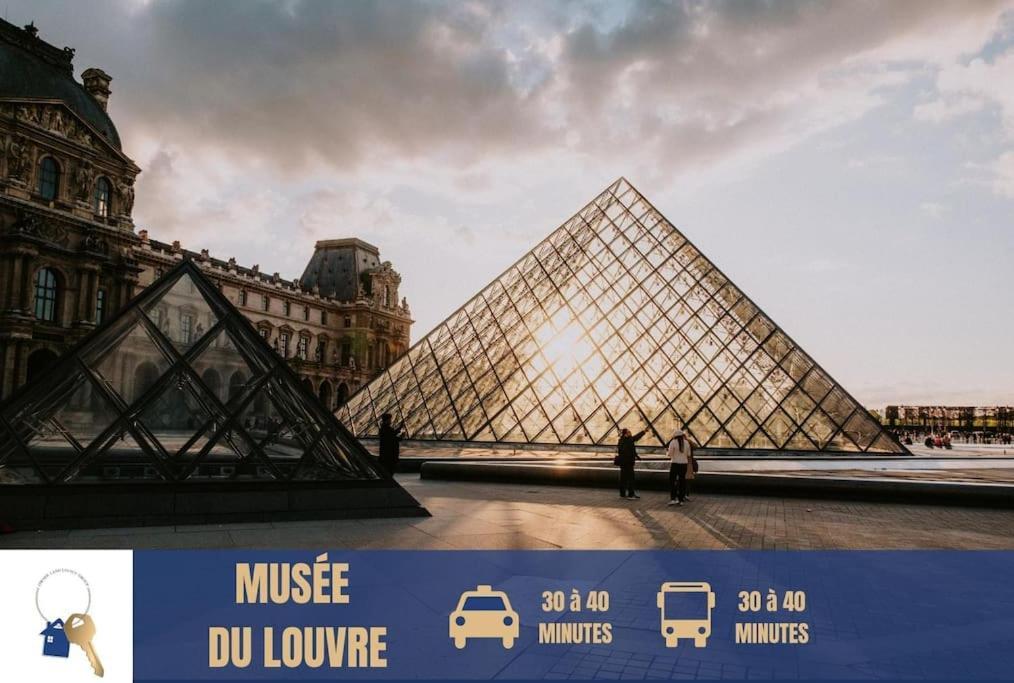 9 Mi From Stade De France - Charming 5-Room 圣但尼 外观 照片