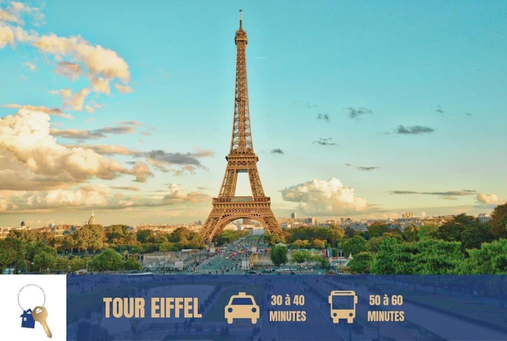 9 Mi From Stade De France - Charming 5-Room 圣但尼 外观 照片
