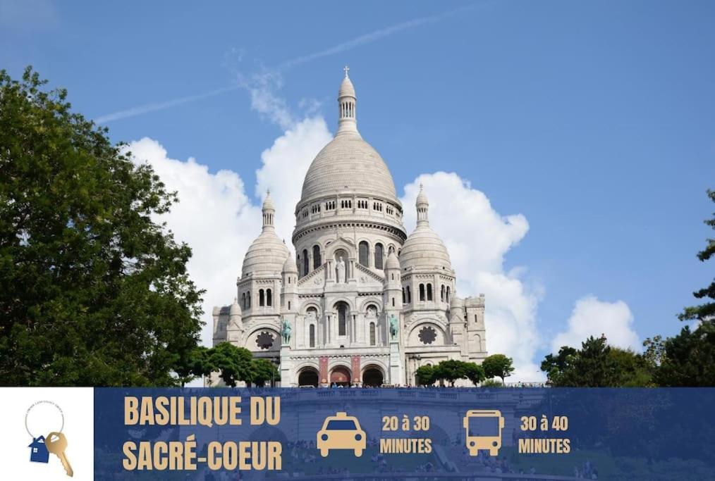 9 Mi From Stade De France - Charming 5-Room 圣但尼 外观 照片